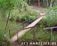 Br&uuml;cke zwischen Opfersee und Grubenloch