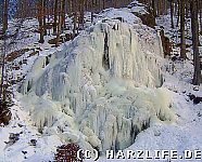 Der eingefrorene Radaufall