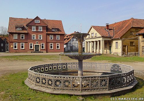 Auf dem Gelände der Königshütte Die Königshütte in Bad Lauterberg