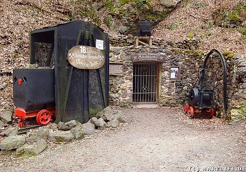 Eingang zur Scholmzeche Die Scholmzeche in Bad Lauterberg