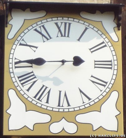 Uhr mit einem Zeiger