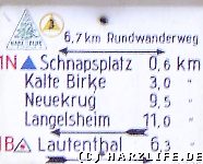 noch 600 Meter bis zum Schnapsplatz